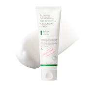 AXIS-Y Sunday Morning Refreshing Cleansing Foam With Birch Sap Hydrating & Soothing Gentle Facial Cleanser Vegan Korean Skin Care Face Wash For All Skin Types 4.06 Fl. Oz.