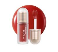AXIS-Y Vita Glow Lip Oil With Vitamin E & Ceramide Nourishing & Revitalizing Dry, Chapped Lips With Long Lasting Moisturization Vegan Korean Skin Care Lip Treatment 0.13 Fl. Oz. (Chilled Berry)