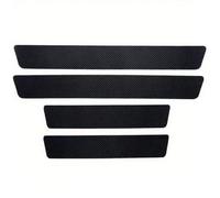AXIYUE 4pcs Car Door Sill Protector for Hyundai Elantra 1990-2022 2023 2024 2025 MD AD,Carbon Fiber Step Pedal Sticker,Car Sill Protectors Strips,Car Sill Protectors Sticker,Car Accessories