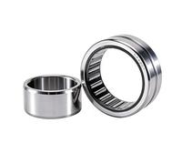 AXK 1PCS NA4901-2RS Needle Roller Bearing with Inner Ring, 12x24x13 mm | Bearing steel construction, high radial load, separable inner ring, lip-type double seals, machinery repair & transmission