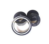 AXK 36x55x10 36 * 56 * 10/12 36x56x10/12 Nitrile Rubber NBR 2 Double Lip Spring TC Ring Gasket Radial Shaft Skeleton Oil Seal(2Pieces 36x56x10)