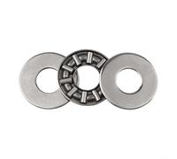 AXK0819 Needle Roller Thrust Bearing with Hardened Washers AS0819, Compact Design to Save Axial Space for Use in Agricultural Machinery and Elevators