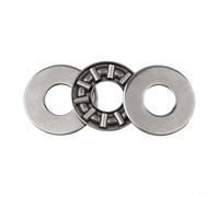 AXK0819 Needle Roller Thrust Bearings 8x19x2mm with Washers for Heavy Axial Loads in Industrial Machinery
