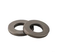 AXK1528 Needle Roller Thrust Bearing Set with 4 AS1528 Washers - 15 x 28 x 2 mm, Hardened Steel, for Agricultural Machinery, Robotics & Elevators