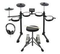 AXK4 Electronic Digital Drum Kit Mesh Pads with Sticks, Stool, Headphones - Axus