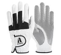AXKAL Golf Glove Men Ultra-Grip 1 Pack, Premium All-Weather Breathable Golf Glove for Left Right Hand, Elegant Non-Slip Design for Enhanced Control Available in S M ML L XL (M, Left)