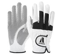 AXKAL Golf Glove Men Ultra-Grip 1 Pack, Premium All-Weather Breathable Golf Glove for Left Right Hand, Elegant Non-Slip Design for Enhanced Control Available in S M ML L XL (S, Right)