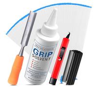 AXKAL Golf Grip Kits for Regripping Golf Clubs, Professional Quality Including Grip Solvent Golf Grip 15 Strips Tape Hook Blade Rubber Vise Clamp And Tape Remover Tool (Golf Grip Kits C)