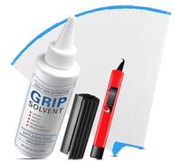 AXKAL Golf Grip Kits for Regripping Golf Clubs, Professional Quality Including Grip Solvent Golf Grip 15 Strips Tape Hook Blade Rubber Vise Clamp And Tape Remover Tool (Golf Grip Kits B)