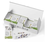 AXKAL Golf Tees Stylish Painted Wooden Value 15/60/180 Pack, Durable Colorful Tees Sizes 3 1/4 2 3/4 Inch, Enhanced Performance Less Friction Golf Accessories Gift (White, 2 3/4 10 boxes pack)