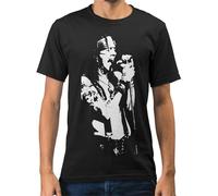 Axl Rose Rock Icon Caricature Mens T-Shirt Black
