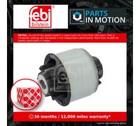 Axle Beam Mount fits CITROEN C4 Mk3 Rear Left or Right 2020 on Suspension Febi