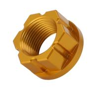 Axle Block Wheel Lock Nut Cover Compatible with Electric Dirt Bike Pit Motorcycle Compatible With Ultra Ultrabee E-Bike And Similar Models(Rear Gold)