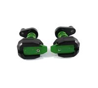 axle fork sliders For S1000RR S 1000RR S1000 RR Motorcycle Accessories Falling Protection Frame Slider Fairing Guard Anti Crash Pad Protector(Green)