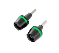 axle fork sliders Motorcycle Accessories Frame Sliders Crash Pad Protector Falling Protection For Yamaha YZF-R1 YZF-R1M R1 R1M MT-10 MT10(Green)