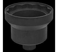 Sealey CV024 Axle Nut Socket - Iveco 110Mm H36 Drive, Multi