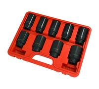 Neilsen Axle Nut Impact Socket Set CT3256 - 9pc 1/2 Inch Drive 29-38mm - 1 Pack