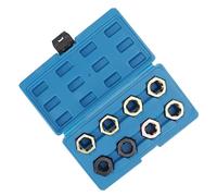 Axle Shaft Re-Threading Kit, Cold Forged Carbon Steel Durable Portable Car Care Thread Repair Tool