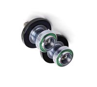 Axle Sliders Compatible With Aprilia For Tuono 1000 R 2006 2007 2008 2009 2010 2011 For V4 R 2011 2012 2013 2014 Motorcycle Bobbins Falling Protection