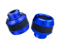Axle Sliders Motorcycle Frame Slider Aluminum Front Fork Cup Falling Crush Protector Carbon Fiber for Motorbike for Scooter
