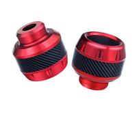 Axle Sliders Motorcycle Frame Slider Aluminum Front Fork Cup Falling Crush Protector Carbon Fiber for Motorbike for Scooter