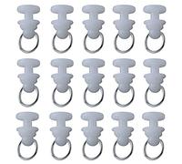 AXLIZER 50PCS Plastic Curtain Track Carrier Slide Roller Curtain Accessories for Track Curtains