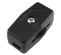 AXLIZER Inline Rotary Cord Switch Replacement Gear Rotary Switch Direct Plug-in Light Wire Switch for 18/2 SPT-2 Lamp Cord