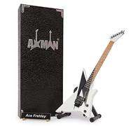 Axman Ace Frehley (Kiss) Miniature Guitar Replica - Music Gifts - Handmade Ornamental 1/4 Scale - Includes a Display Box, Name Tag and Miniature Guitar Stand