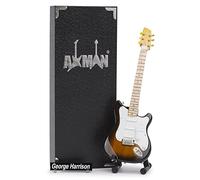 Axman George H Miniature Guitar Replica - Music Gifts - Handmade Ornamental 1/4