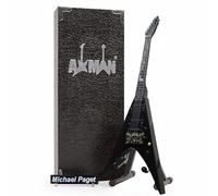 Axman Michael Paget Bullet For - Miniature Guitar Replica - Music Gifts - Handmade Ornamental 1/4 Scale