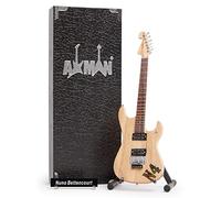 Axman Nuno Bettencourt - Miniature Guitar Replica - Music Gifts - Handmade Ornamental 1/4 Scale - Includes a Display Box, Name Tag and Miniature Guitar Stand