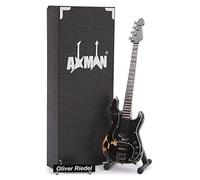 Axman Oliver R "Ollie" Miniature Bass Guitar Replica | Handmade Music Gifts
