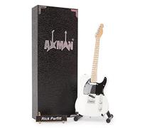 Axman Rick Parfitt Miniature Guitar Replica - Music Gifts - Handmade Ornamental 1/4 Scale - Includes a Display Box, Name Tag and Miniature Guitar Stand