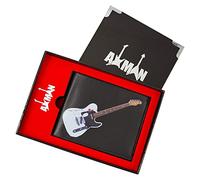 Axman Rick Parfitt Wallet/Gift Box | Guitar Wallet with Plectrum Pocket | Vegan Leather | Original Artwork - Music