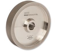 Axminster Evolution Series CBN Wheel 200 x 40mm - 180g (Cubic Boron Nitride, Steel, Ceramic) for Bench Grinder