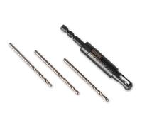 Axminster Professional 3.5mm Hinge Drill with 3 Spare Bits