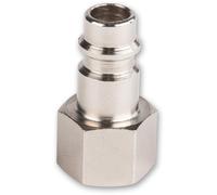 Axminster Quick Release Airline Fitting 1/4" BSPT Female to Euro Male Bayonet