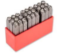 Axminster Woodturning 27-Piece Patterned Steel Stamp Set - 6mm
