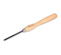 Axminster Woodturning Essential Bowl Gouge - 1/4" x 6.5" x 12", Beech Wood Handle, Curved HSS Blade