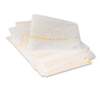 Axminster Workshop Waste Sacks 785 x 1,200 mm - Yellow (Pkt 10)