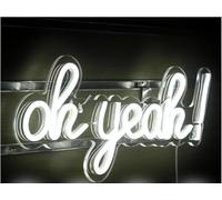 Axmoto Neon Lighting Oh Yeah Neon Room Decoration LED Wall Hanging Game Moment