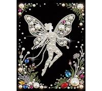 AXNSATRE 5D Special Shape Diamond Art Kits for Beginners, Crystal Rhinestones Diamond Painting for Home Wall Decoration Gift (Elf Girl-3) 30 * 40cm