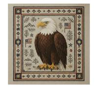 AXNSATRE DIY Stamped Cross Stitch Kits with Birds Patterns for Beginners