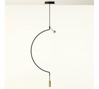 Axo Light Axolight Liaison M1 pendant lamp black/gold 46 cm