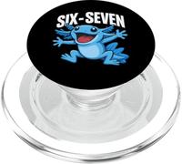 Axolotl 67 Meme Six Seven Funny Gen Alpha PopSockets PopGrip for MagSafe