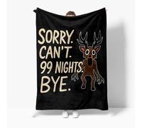 Axolotl 99 Nights In The Forest Blanket Boys Funny 99 Nights In The Forest Throws Blanket - Soft Lightweight Plush Cozy (J,L: 50in x 80in)