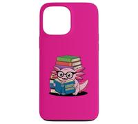 Axolotl Adventures Book Lover Funny Reading Case for iPhone 13 Pro Max