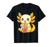 Axolotl Boba Tea Bubble Tea Anime Cute Kawaii Axolotl T-Shirt