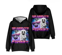 Axolotl Boys 99 Nights In The Forest 3D Figure Hoodie Kids 99 Nights In The Forest Character Group Hoody (O,5-6years)