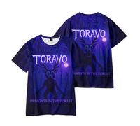 Axolotl Boys 99 Nights in The Forest 3D Figure Printed T-Shirt for Fans Gift Boys 99 Nights in The Forest Sweatshirt (D,11-12years)